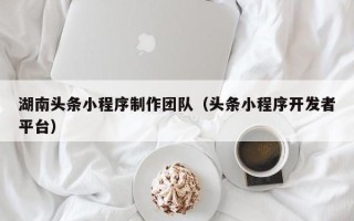 巴音郭楞蒙古湖南头条小程序制作团队（头条小程序开发者平台）